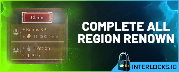 Complete All Region Renown - Diablo 4