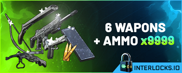6 Weapons + Ammo 9999x - Palworld